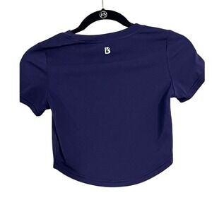 BuffBunny Collection Crop Top Activewear T-Shirt,‎ Athleisure, Workout, Small